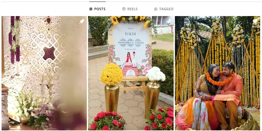 Follow Turiya Celebrations Wedding Planners in Chennai on Instagram